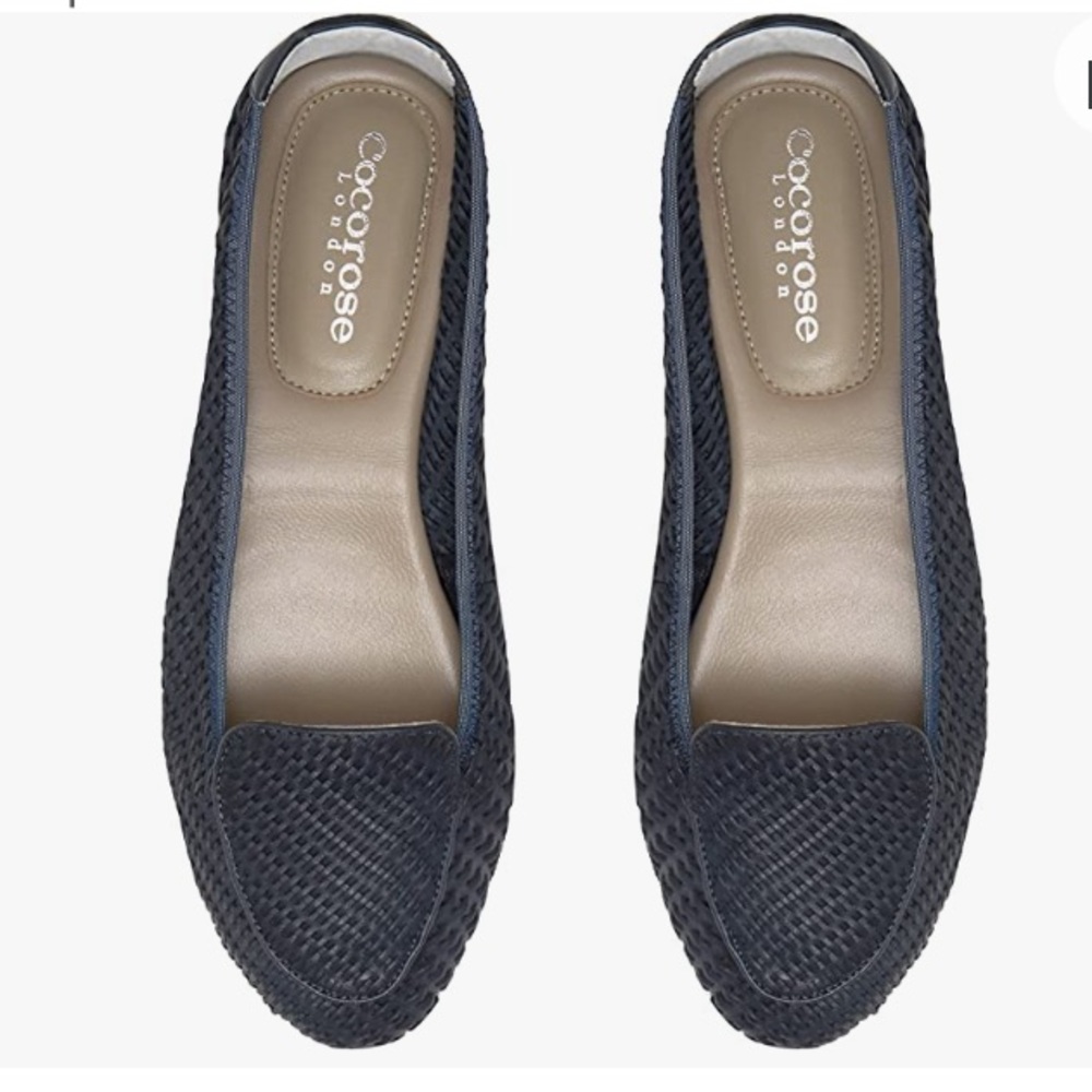 Cocorose London Clapham Foldable Woven Leather Flats 41/9.5 US